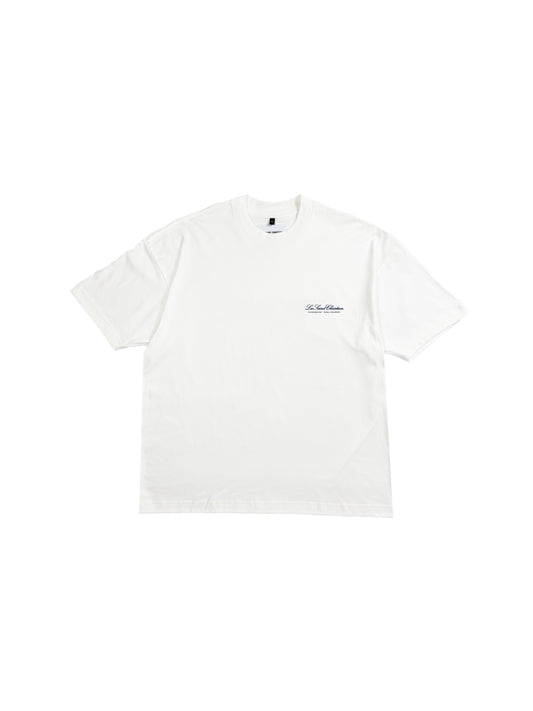 CURSIVE LOGO CREW NECK T-SHIRT