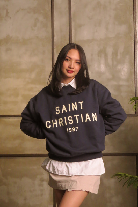 CLASSIC LOGO CREW NECK SWEATER