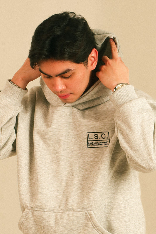 L.S.C. ACID GREY HOODIE