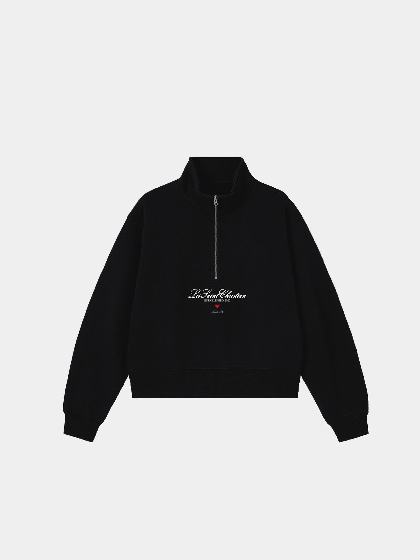L.S.C. HALF ZIP SWEATER