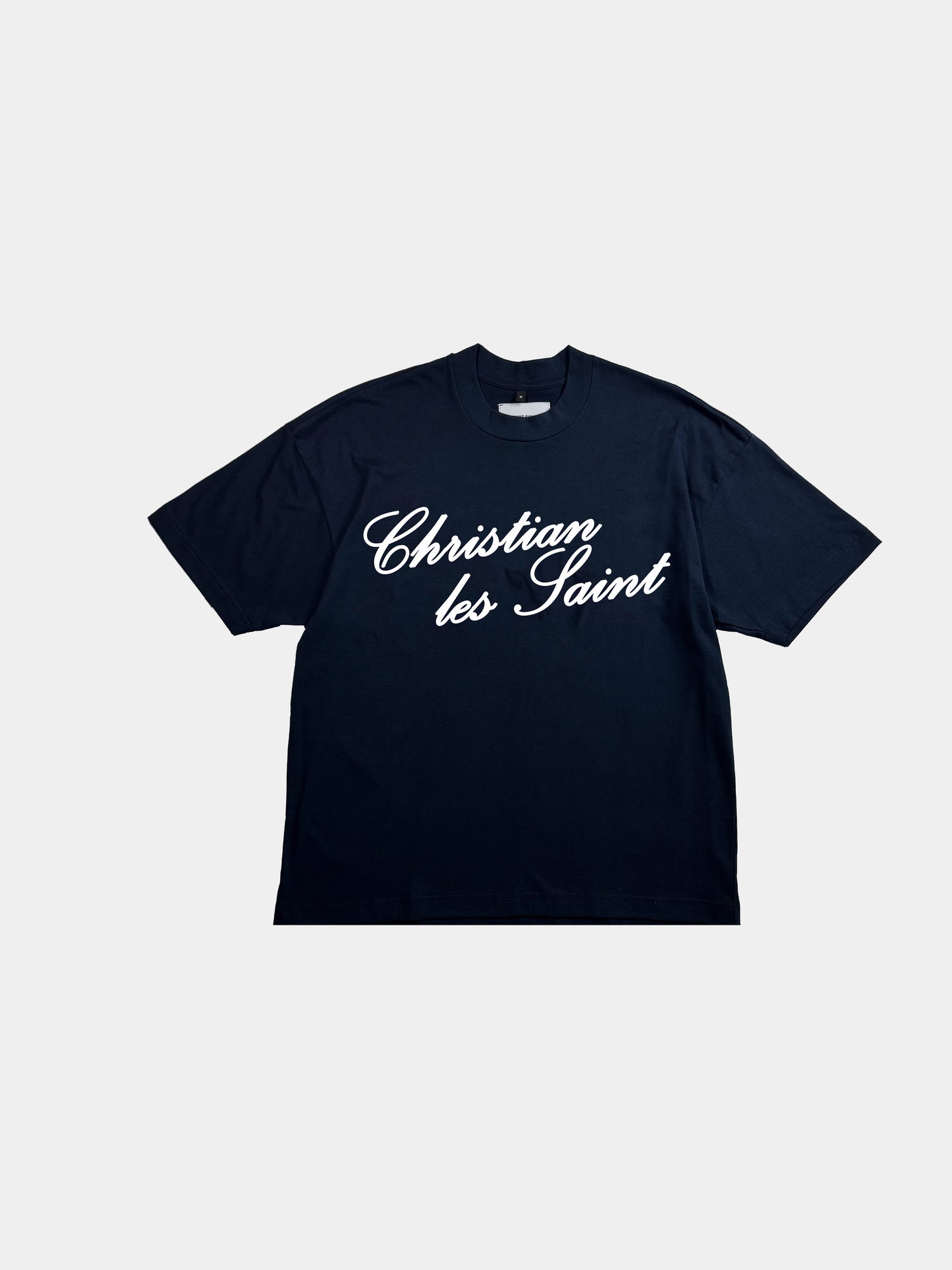 L.S.C. CURSIVE CREW NECK TSHIRT